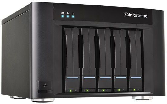 Сетевое хранилище NAS Infortrend GSEP2050000D-8U32 5-bay настольный Pentium
