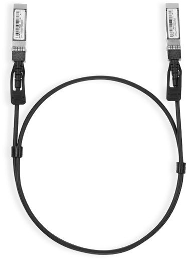 Кабель TP-Link SM5220-1M 10Гбит/с 1м черный SFP+-SFP+ (упак.:1шт)