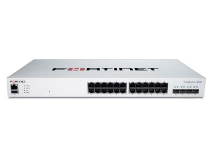 Fortinet FortiSwitch 424E — 24× Gigabit + 10GE uplinks
