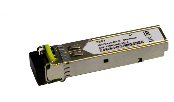 Трансивер D-Link 330T/10KM/A1A оптич. SFP SM Tx:1550нм Rx:1310нм до 10км