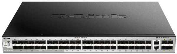 Коммутатор D-Link DGS-3130-54S/A1A 2x10Гбит/с 48SFP 4SFP+ управляемый