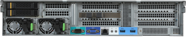 Сервер IRU Rock C2212P 1x4214R 1x64Gb 9341-8i AST2500 2x10Gbe SFP+ 2x800W w/o OS (1981106)