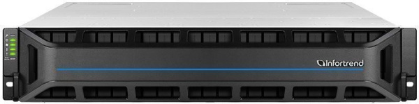 Система хранения Infortrend EonStor GS 3025URM3-D8 x25 8x3.75Tb NVMe SSD 2x800W (GS3025UR00M3D88U32)