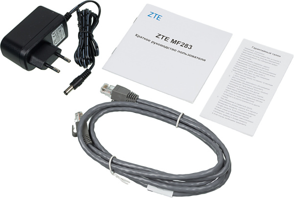Интернет-центр ZTE MF283U Wi-Fi cat.4 белый