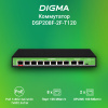 Коммутатор Digma DSP208F-2F-T120 DSP208F-2F-T120 V1 10x100Мбит/с 8PoE 8PoE+ 1PoE++ 120W неуправляемый
