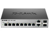 Коммутатор D-Link DGS-1100-10/ME/A2A 8x1Гбит/с 2xКомбо(1000BASE-T/SFP) управляемый