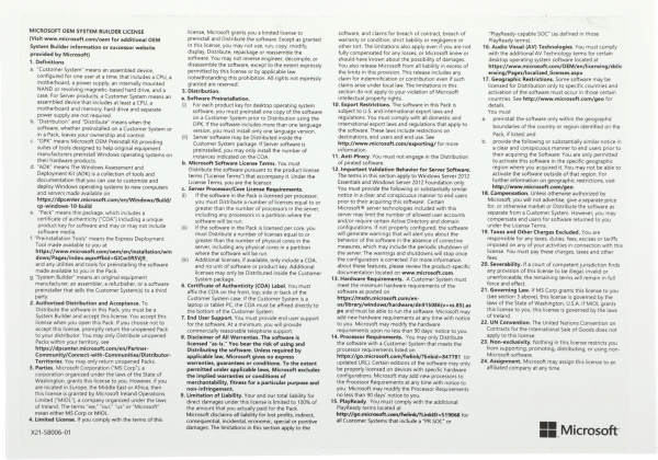 ПО Microsoft Windows Svr Std 2022 Eng 1pkDSP OEI 4Cr NoMedia/NoKey(POSOnly)AddLic (P73-08441)