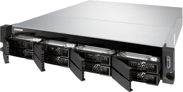 Сетевое хранилище NAS Qnap TS-883XU-RP-E2124-8G 8-bay стоечный Xeon E-2124