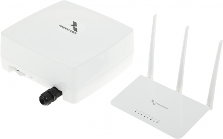 Усилитель сигнала Триколор TR-4G-15kit 20м белый (046/91/00055154)