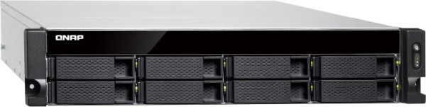 Сетевое хранилище NAS Qnap TS-883XU-RP-E2124-8G 8-bay стоечный Xeon E-2124