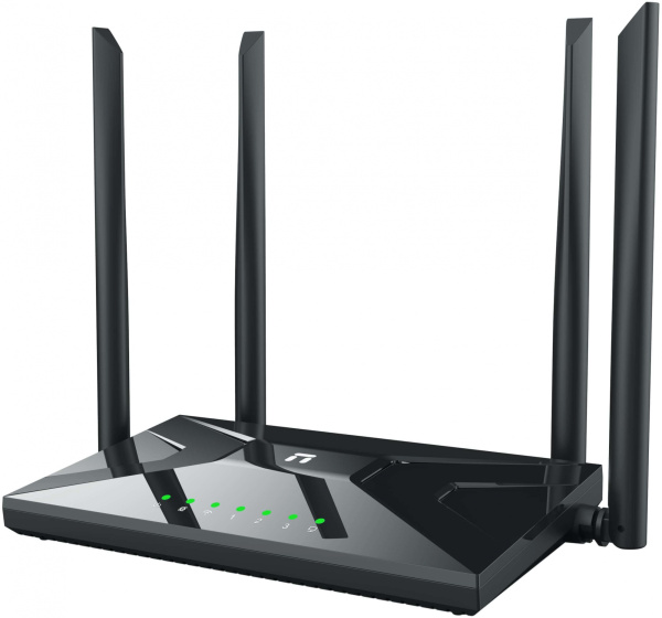 Роутер беспроводной Netis NC65 AC1200 10/100/1000BASE-TX черный