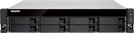 Сетевое хранилище NAS Qnap TS-883XU-RP-E2124-8G 8-bay стоечный Xeon E-2124