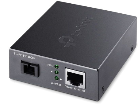 Медиаконвертер TP-Link FC311B-20 WDM 1000Mbit RJ45 до 20km
