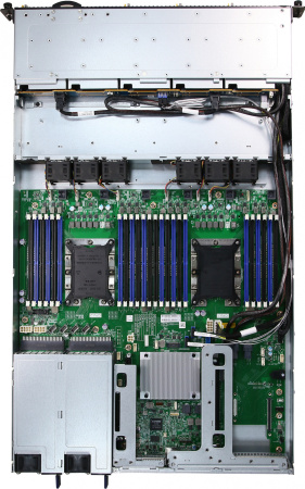 Сервер IRU Rock C2212P 1x4214R 1x64Gb 9341-8i AST2500 2x10Gbe SFP+ 2x800W w/o OS (1981106)