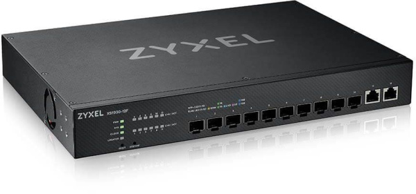 Коммутатор Zyxel XS1930-12F-ZZ0101F (L2+) 2x10Гбит/с 10SFP+ управляемый