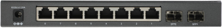 Коммутатор TP-Link SG2210P (L2) 8x1Гбит/с 2SFP 8PoE+ управляемый