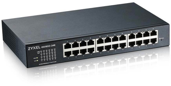 Коммутатор Zyxel GS1900-24E-EU0103F (L2) 24x1Гбит/с управляемый