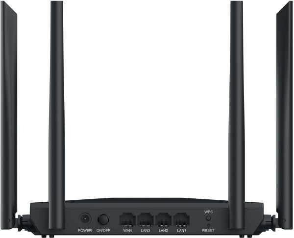 Роутер беспроводной Netis NC65 AC1200 10/100/1000BASE-TX черный