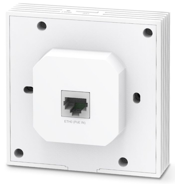 Точка доступа TP-Link EAP650-Wall AX3000 10/100/1000BASE-TX белый