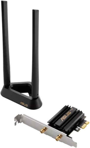Сетевой адаптер Wi-Fi + Bluetooth Asus PCE-AXE59BT AX2400 PCI Express x1 2ант.
