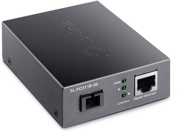 Медиаконвертер TP-Link FC311B-20 WDM 1000Mbit RJ45 до 20km